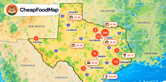 cheap food map featured image