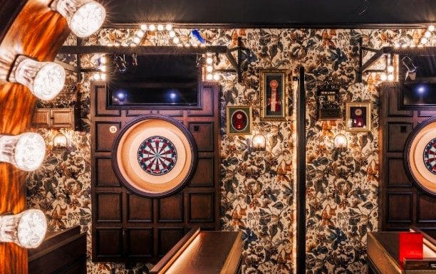 Flight Club Brings High-Tech Darts, Cocktails, and British Pub Fun to Addison This October